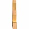 Ekena Millwork Saratoga Rough Sawn Timber Gable Bracket, Western Red Cedar, 48"W x 30"H x 4"D x 6"F, 15/12 Pitch GBW048X30X0406SAR00RWR - alternate 4